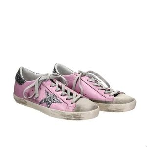 Golden goose superstar sneaker lilac 38